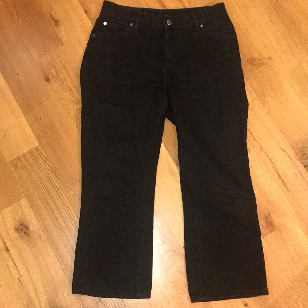 Dr. Denim Kick Flare Cropped Jeans